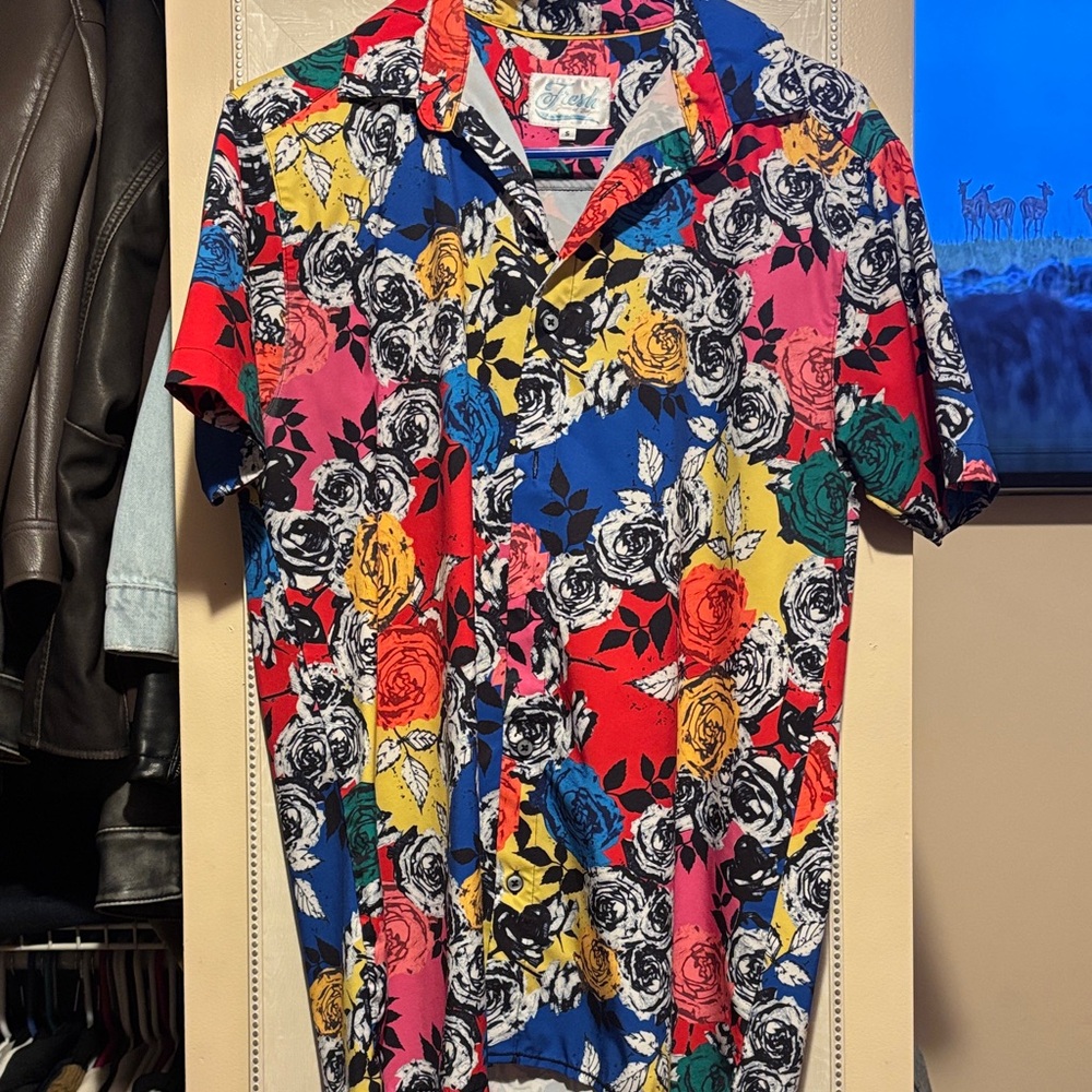 Floral Multicolor Men's Shirt